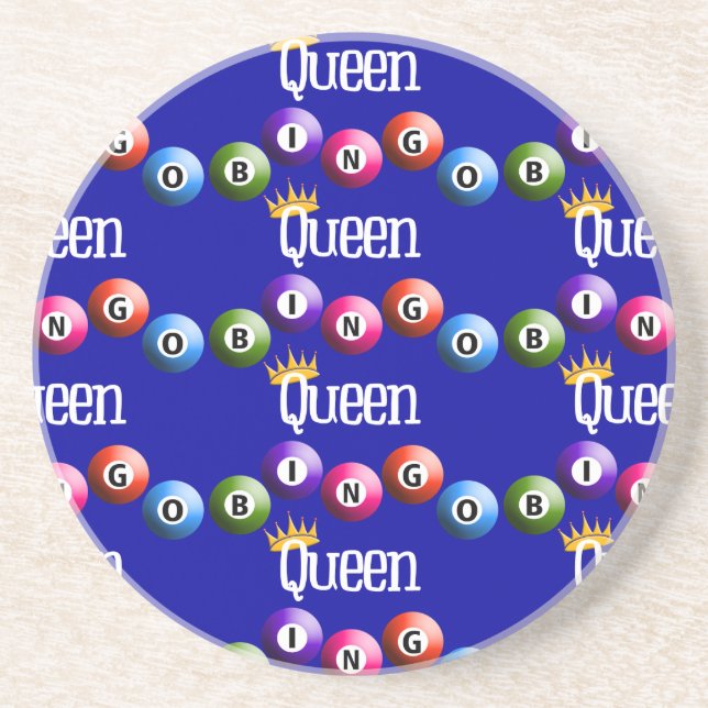 Porta-copos Bingo Queen (Frente)