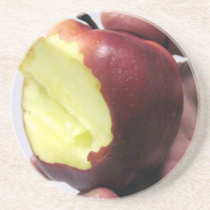 Porta-copos Bitten Red Apple