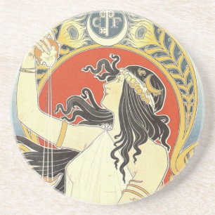 Porta-copos Bitter Oriental art nouveau