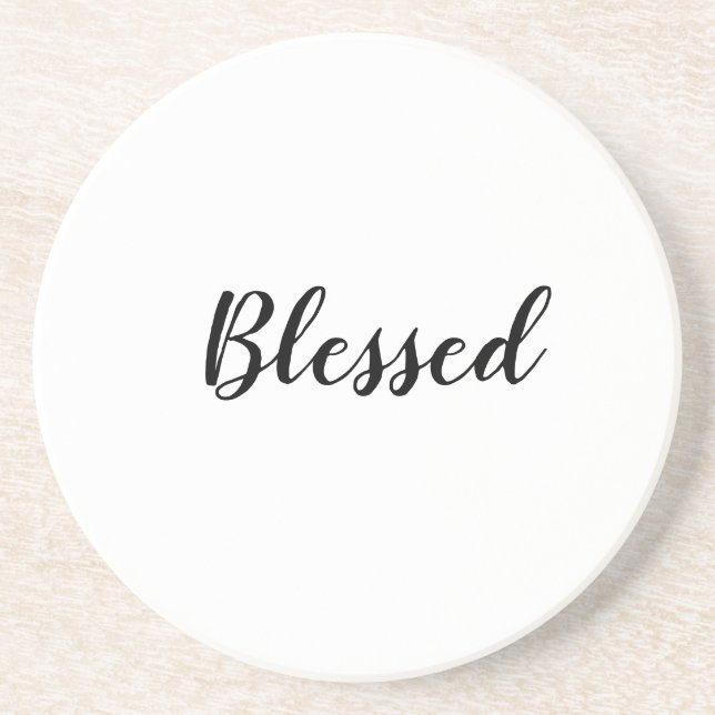 Porta-copos Blessed coaster (Frente)