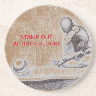 Porta-copos Bloco de artistas e pessoas criativas temem artist