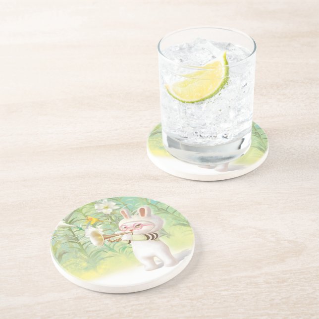 Porta-copos Blooming Lily (Lateral)