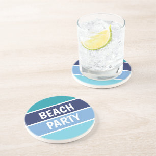 Porta-copos Blue Beach Party