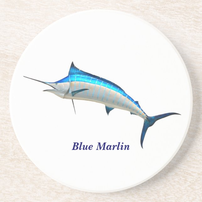 Porta-copos Blue Marlin (Frente)
