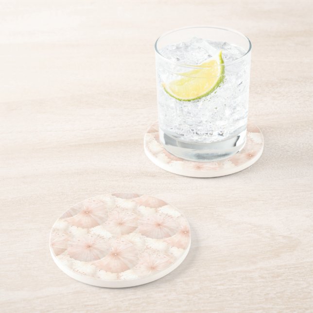 Porta-copos Blush Pink Umbrellas (Lateral)