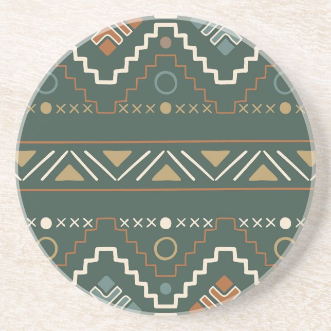 Porta-copos Boho Tribal Pattern (Frente)