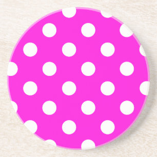 Porta-copos Bolinhas magenta #FF00DC