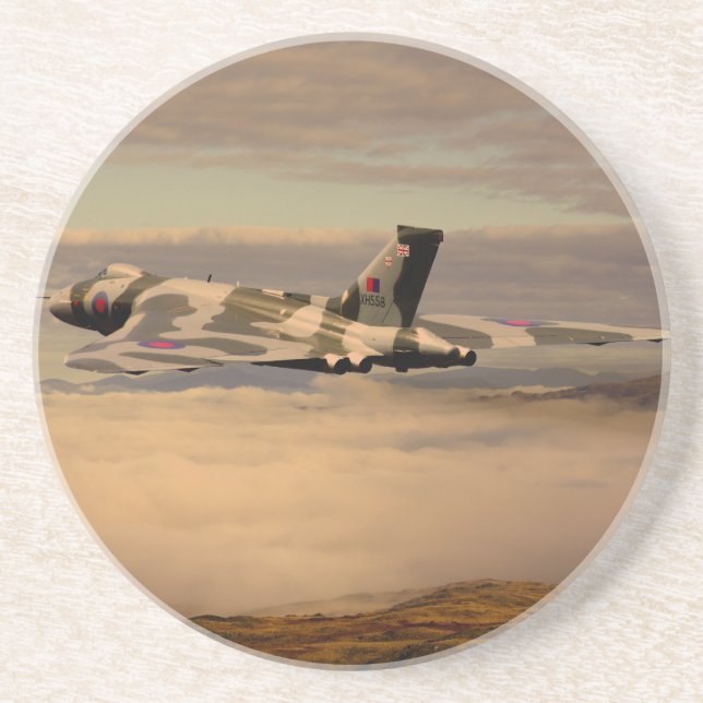 Porta-copos Bombardeiro XH558 de Avro Vulcan (Frente)