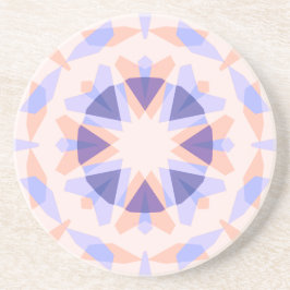 Porta-copos Bonito Pastel Purple Peach Star Eclectic Kitsch