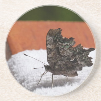 Porta-copos Borboleta de Camuflagem Escura