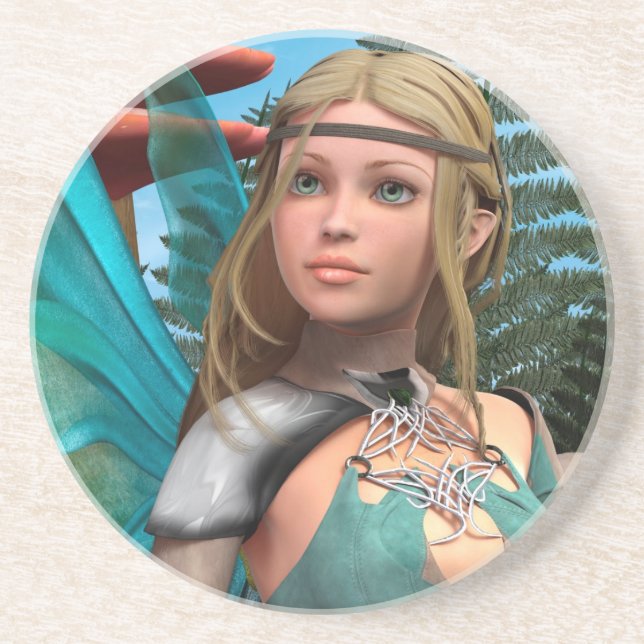 Porta-copos Borboleta de fada (Frente)