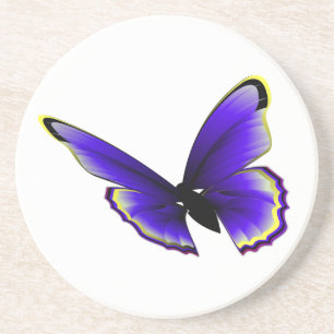 Porta-copos Borboleta Roxa