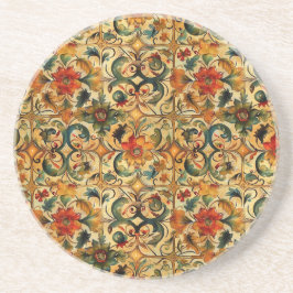 Porta-copos Botânica de idade do ouro