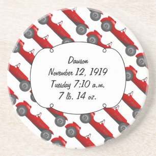 Porta-copos Boys Room Classic Car Oferece Doces Vermelhos