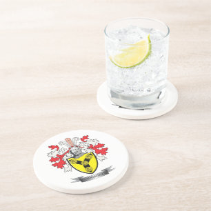 Porta-copos Brasão da crista da família de Cunningham