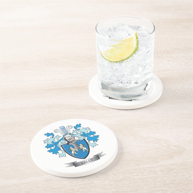 Porta-copos Brasão de Kelly (Lateral)