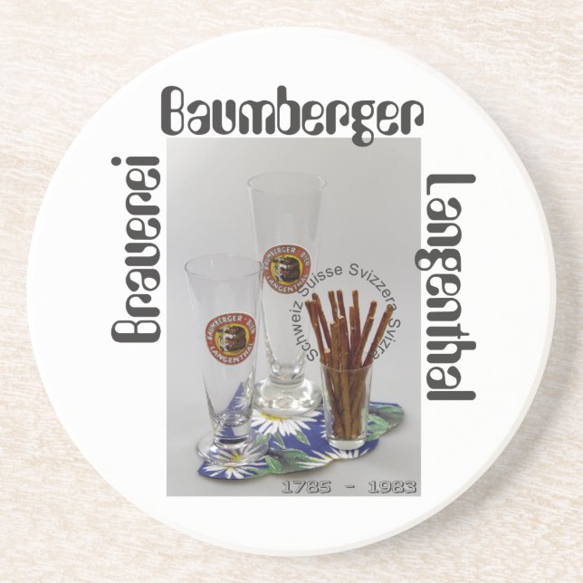 Porta-copos Brauerei Baumberger Langenthal Bierdeckel (Frente)