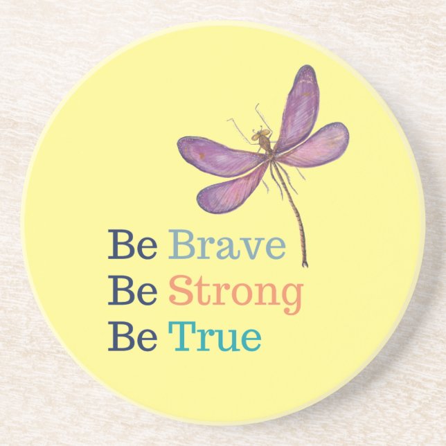 Porta-copos Brave Strong True Dragonfly (Frente)