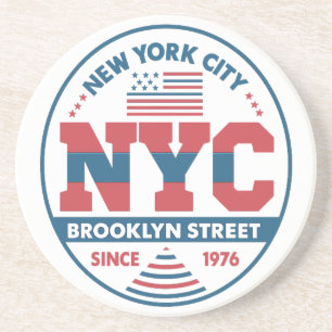 Porta-copos Brooklyn e Nova Iorque