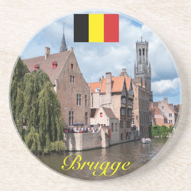 Porta-copos Brugge medieval - Foto Pro (Frente)