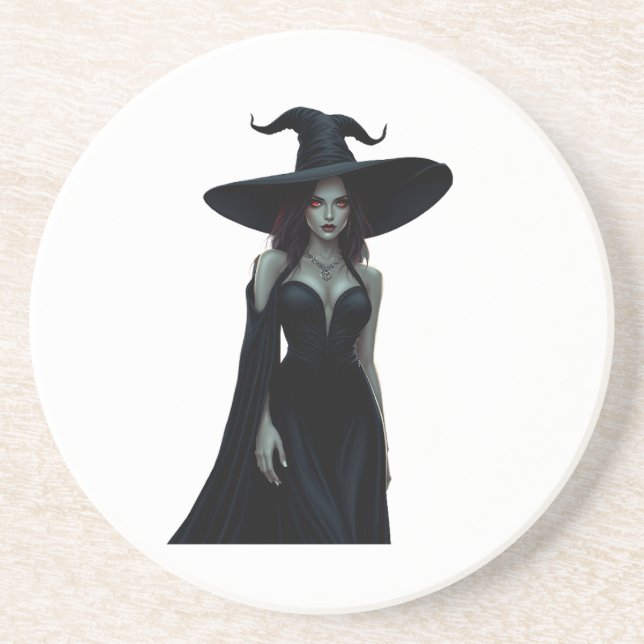 Porta-copos Bruxa da Noite (Frente)
