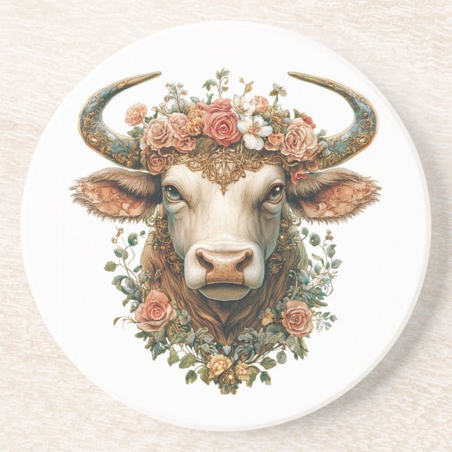 Porta copos Bull Sandstone (Frente)