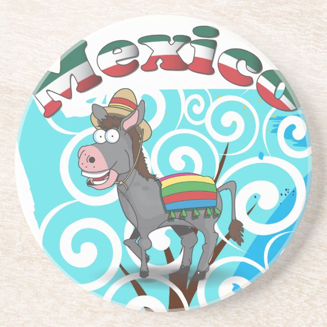Porta-copos Burro Mexicano (Frente)