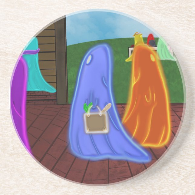 Porta-copos Busy Ghost (Frente)