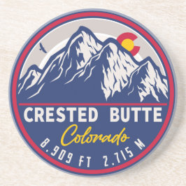 Porta-copos Butte do Colorado em Camping, Souvenirs de Skiing