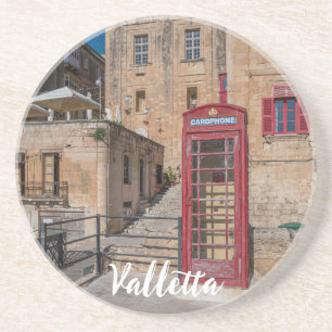 Porta-copos Cabine telefônica vermelha em La Valetta Malta