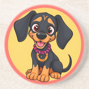 Porta-copos Cachorrinho de Desenho Adorável