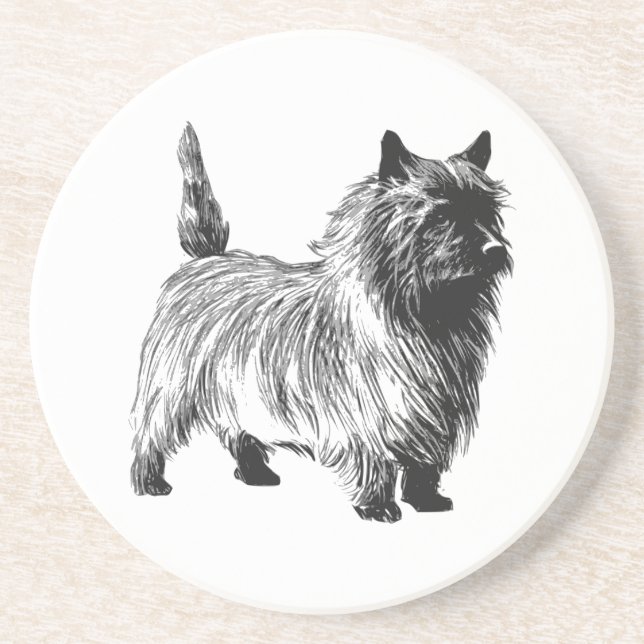 Porta-copos Cairn Terrier Dog (Frente)