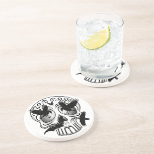 Porta-copos Calaveras Decorativas do Halloween