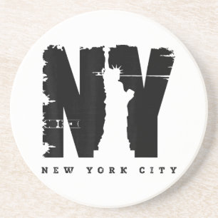 Porta-copos Camisetas legal do Estilo Vintage Nova Iorque, Nov