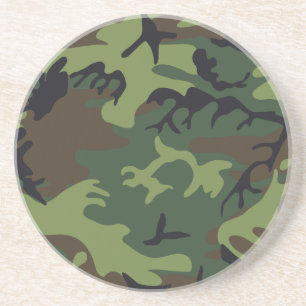 Porta-copos Camuflagem Militar Floresta Verde