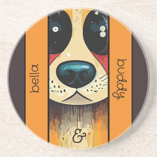 Porta-copos Canina (Frente)