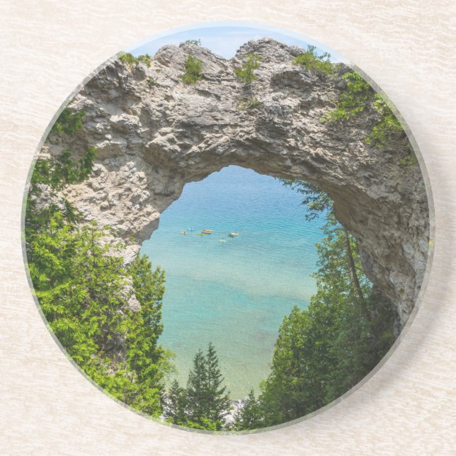 Porta-copos Canoagem Em Arch Rock (Frente)