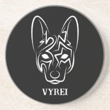 Cão Negro e Tribal Branco