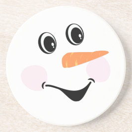 Porta-copos Cara de Snowman Personalizado Moderno e Bonito