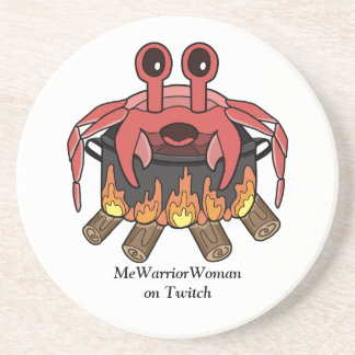 Porta-copos Caranguejo em Pote, MmeWarriorWoman no Twitch