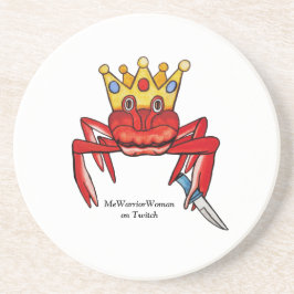 Porta-copos Caranguejo Royalty com faca, MeWarriorWoman no Twi