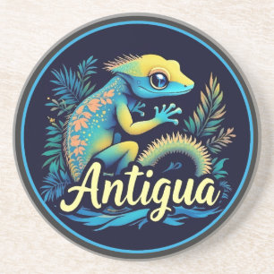 Porta-copos Caribe de Antígua Gecko