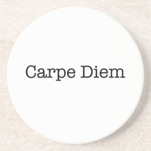 Porta-copos Carpe Diem apreende as citações do dia - citaç