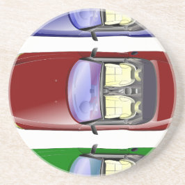 Porta-copos Carros coloridos