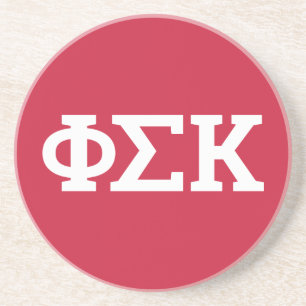 Porta-copos Cartas Phi Sigma Kappa