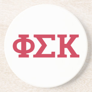 Porta-copos Cartas Phi Sigma Kappa