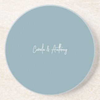 Porta-copos Casamento Azul