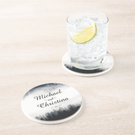 Porta-copos Casamento com vegetação nebulosa mínima