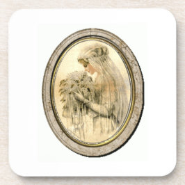 Porta copos casamento vintage