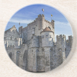 Porta-copos Castelo dos Condes em Gand